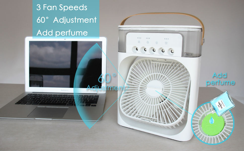 Cooling Fan With Ice