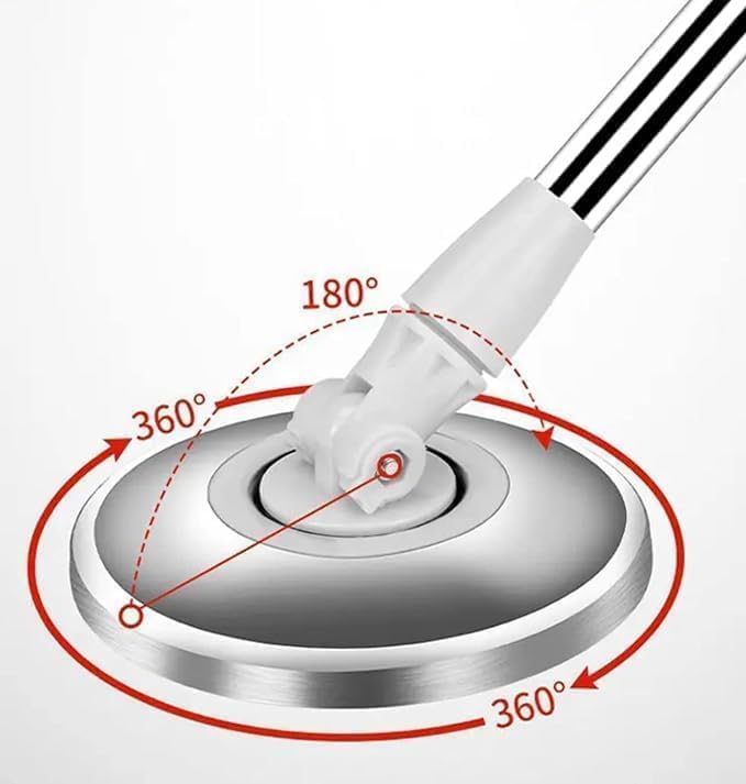 Premium Quality 360° Easy Spin Mop And Bucket Set Home Cleaner