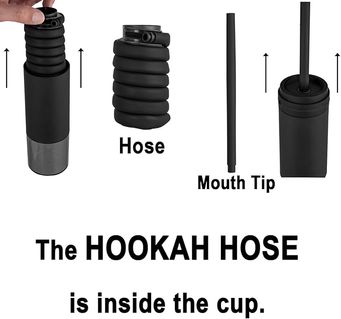 Portable Hookah With Everything Great For Car Travel Include All Hookah Accessories