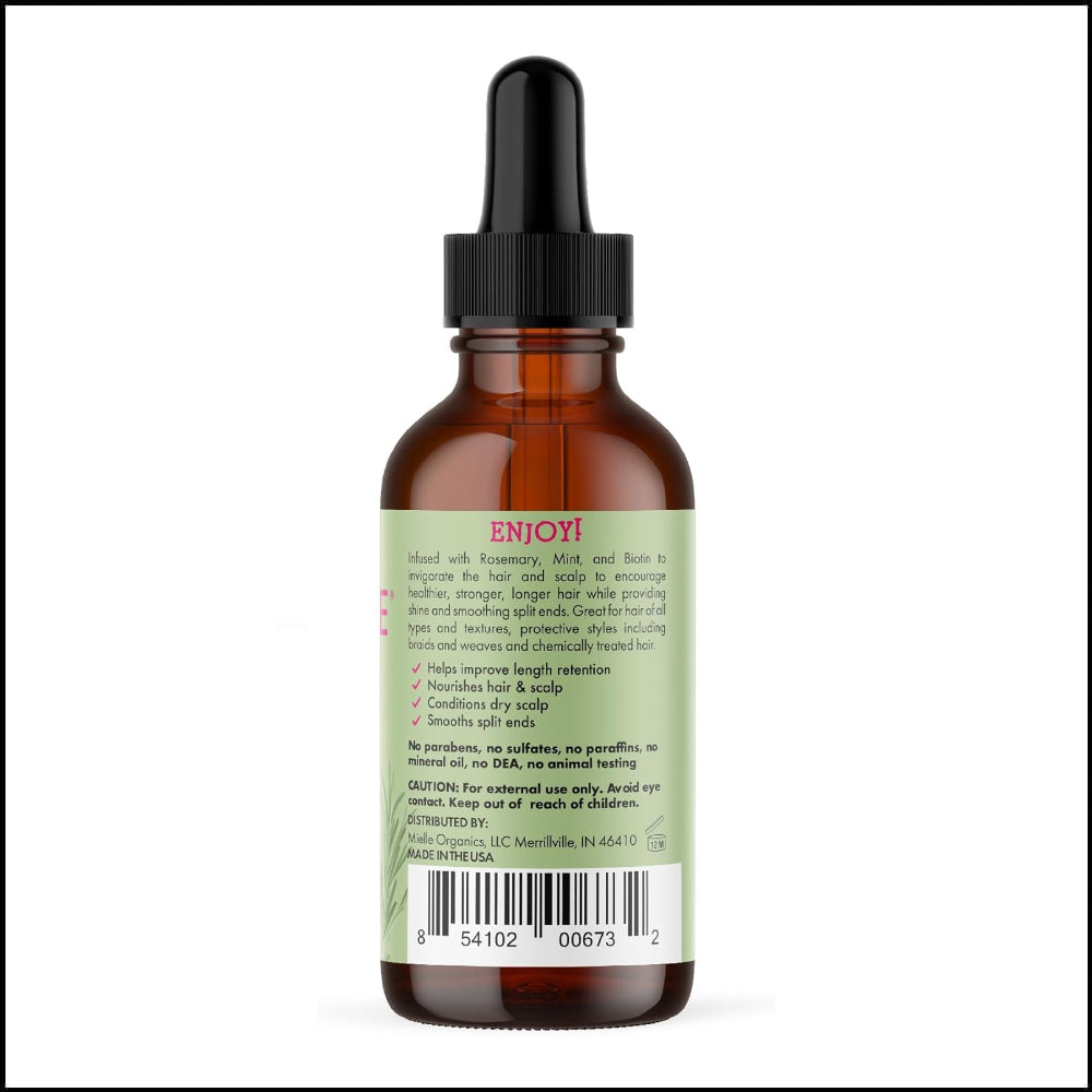 Mielle Organics Rosemary Mint Growth Oil, Sulfate and Paraben Free
