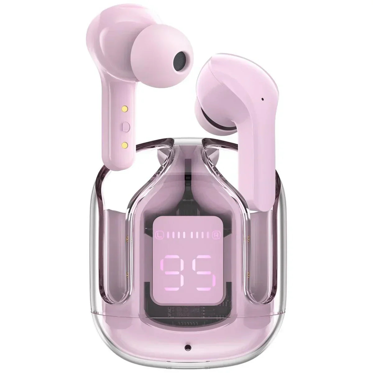 TWS T6 Crystal Wireless Earbuds