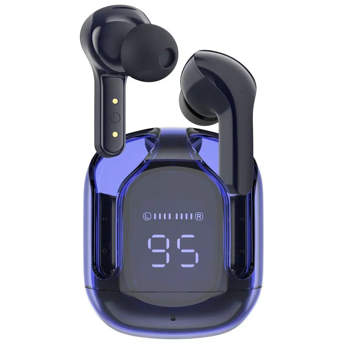 TWS T6 Crystal Wireless Earbuds