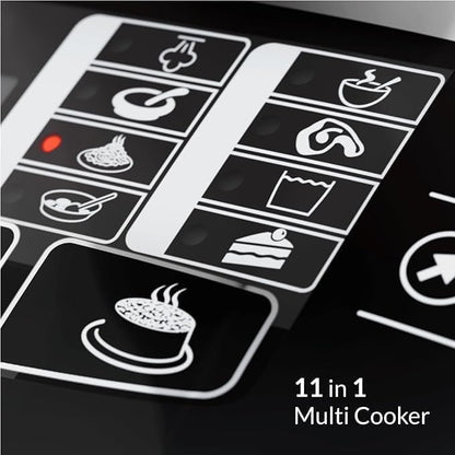 Silver Crest Electric Rice Maker, Multifunctional Digital Touch 5L 900W
