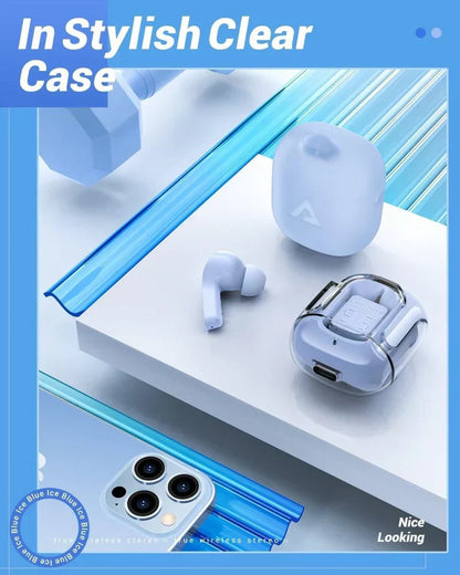 TWS T6 Crystal Wireless Earbuds