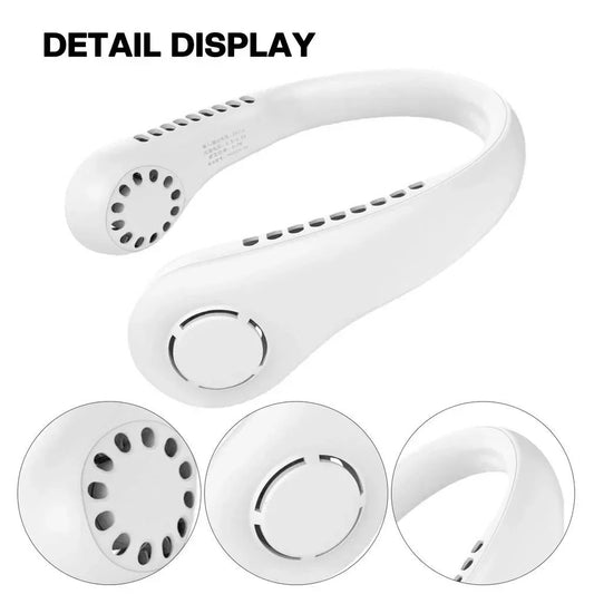 Vaneless Neck Hanging Fan - (Free Shipping)