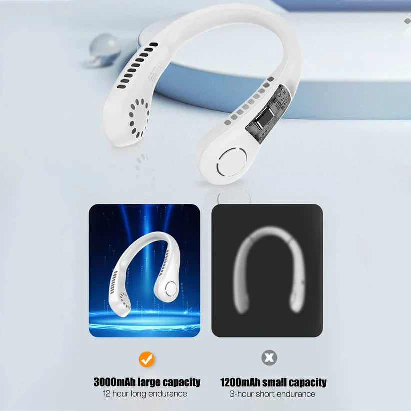 Vaneless Neck Hanging Fan - (Free Shipping)